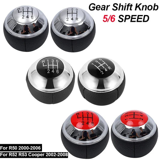 Manual Gear Shift Knob for Mini Cooper R50 R52 R53