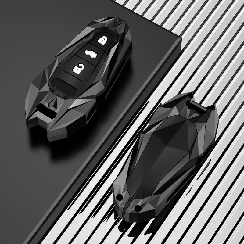 Protective Galvanized Alloy Car Key Case for Audi