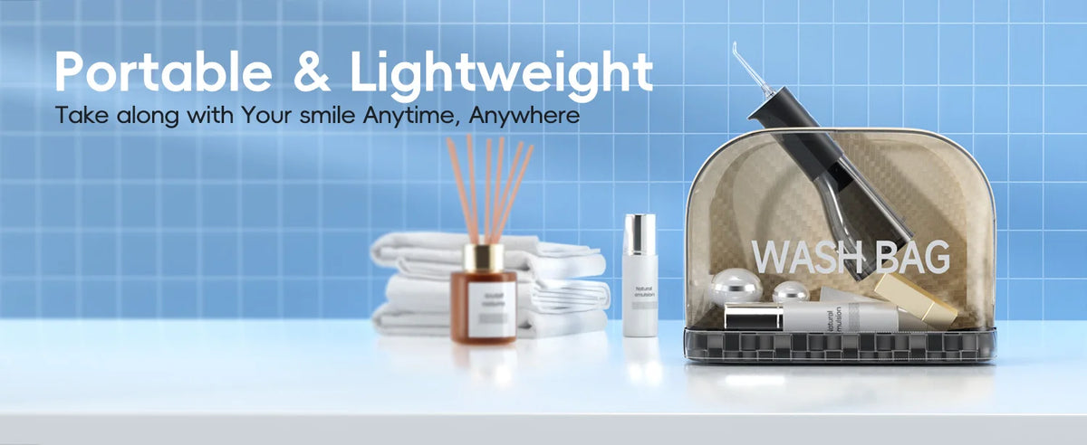 Electric Toothbrush and Water Flosser Oral Care Kit