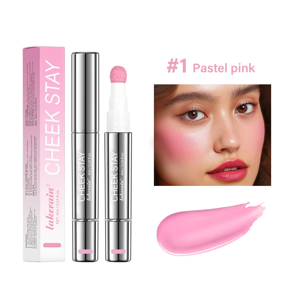 Liquid Blush Stick with Sponge Tip for Natural Cheeks - 22