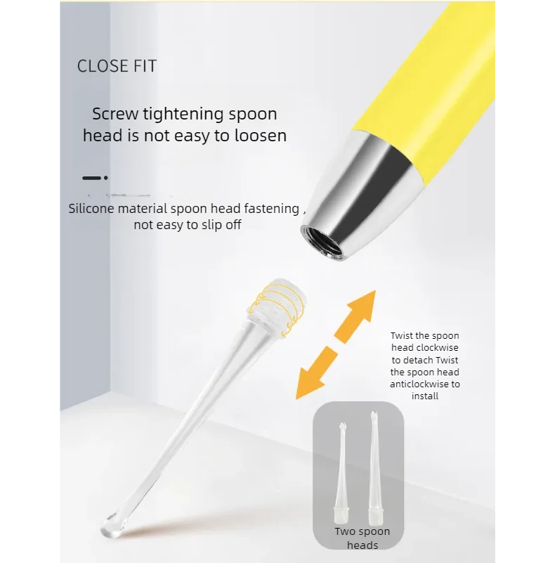 LED Illuminated Ear Wax Removal Kit with Tweezers