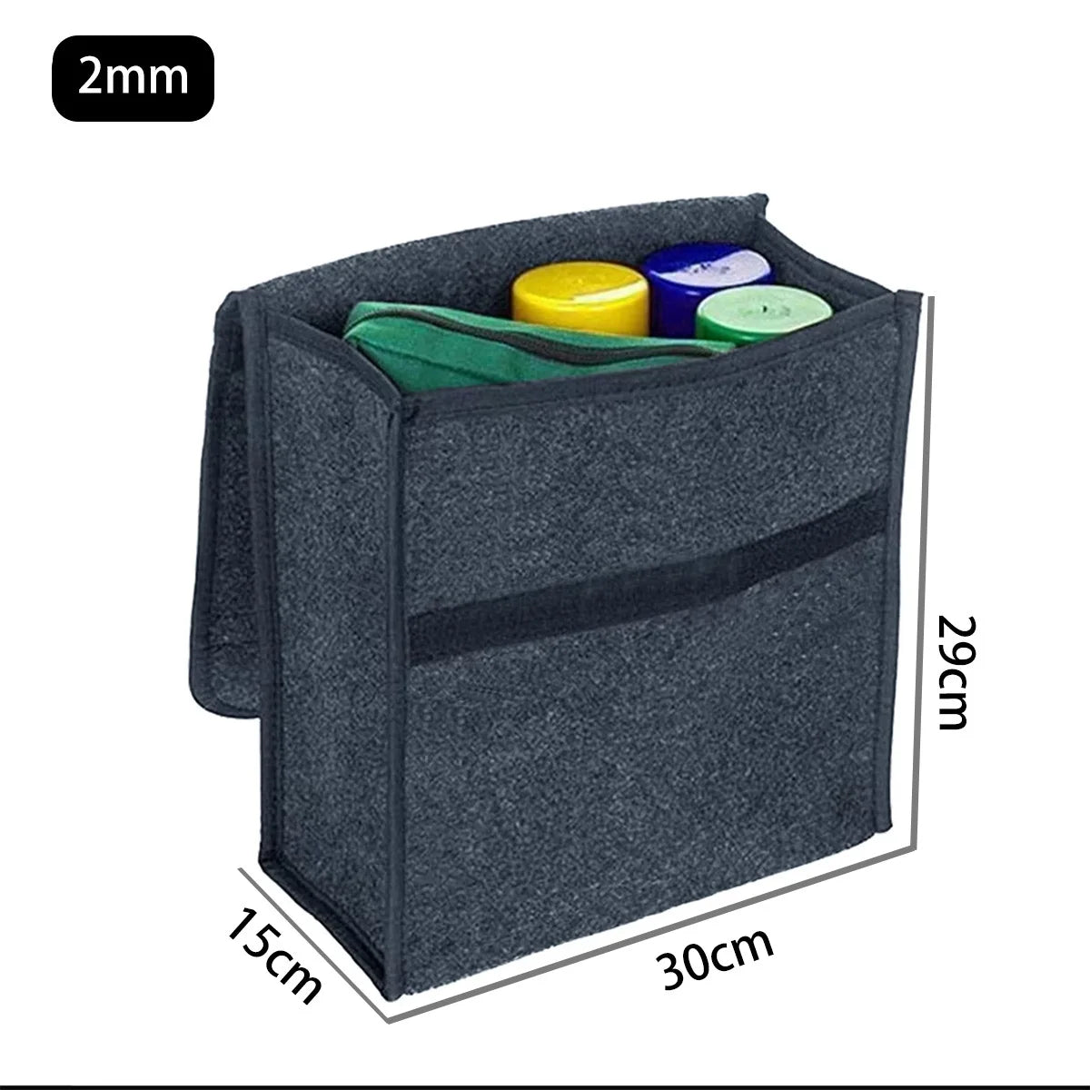 Universal Foldable Car Trunk Organizer Felt Storage Box