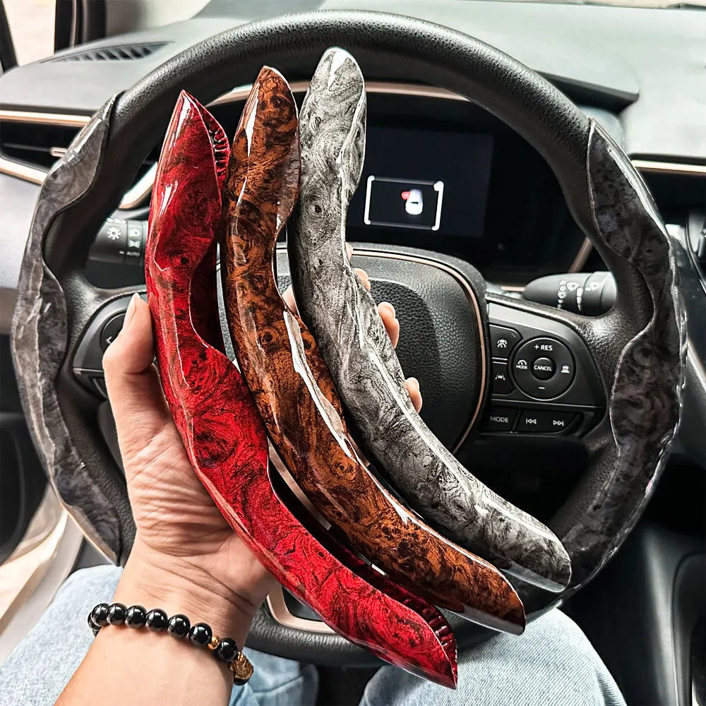 Anti-Slip Car Steering Wheel Booster Cover Set - 5