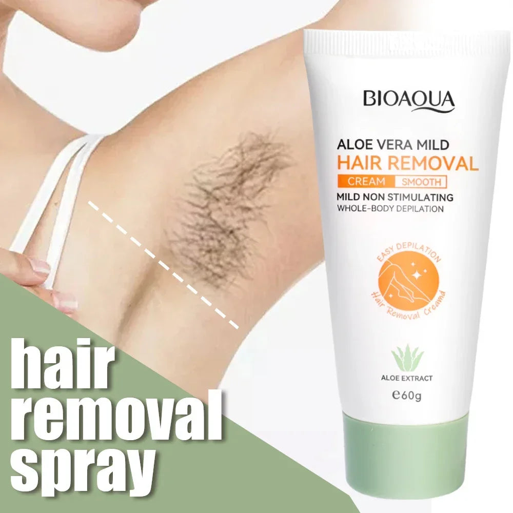 Painless Aloe Vera Hair Removal Cream for Full Body