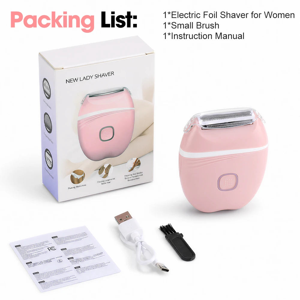 3-in-1 Portable Electric Shaver for Women - 15