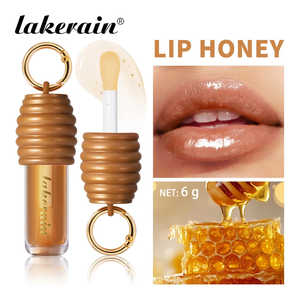 Moisturizing Chocolate Shimmer Lip Gloss for Plump Hydrated Lips