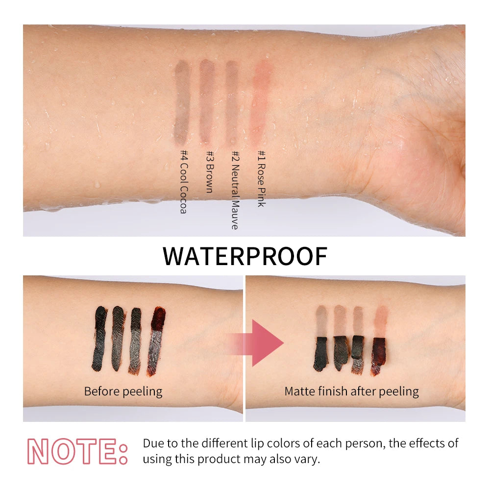 Waterproof Peel-Off Tattoo Lip Liner Stain - 4