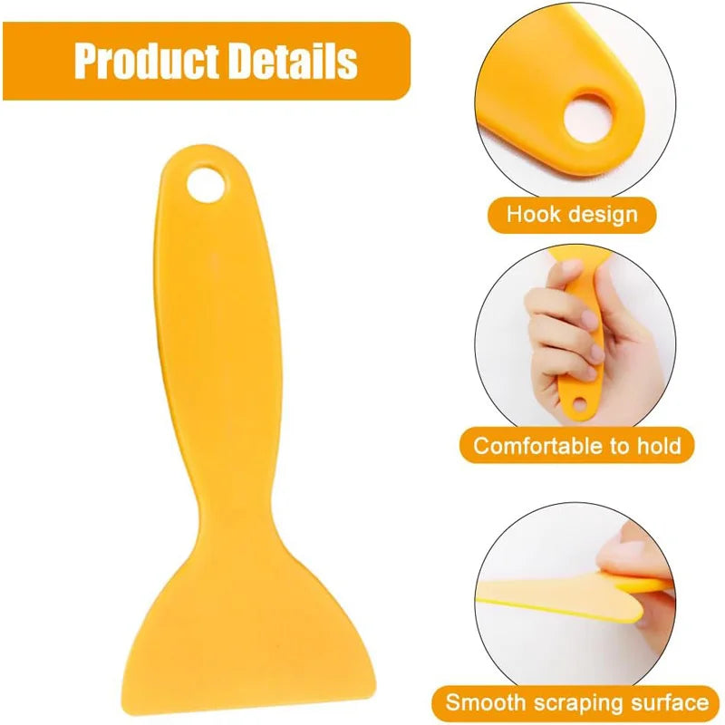 Flexible Plastic Squeegee Tool for Vinyl Wrap and Window Tinting