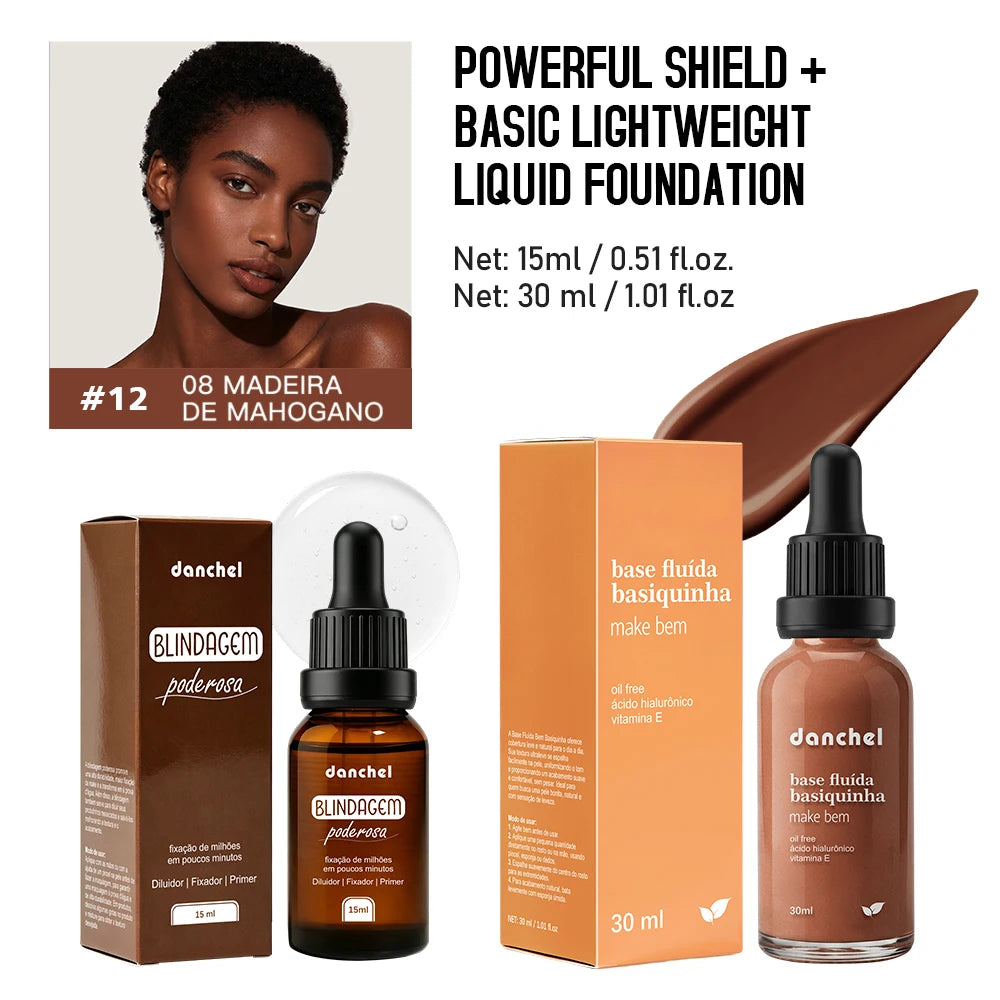 Liquid Foundation and Primer Makeup Set - 26