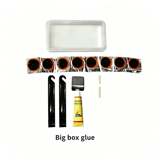 Portable Bicycle Tire Repair Kit for Road and Mountain Bikes