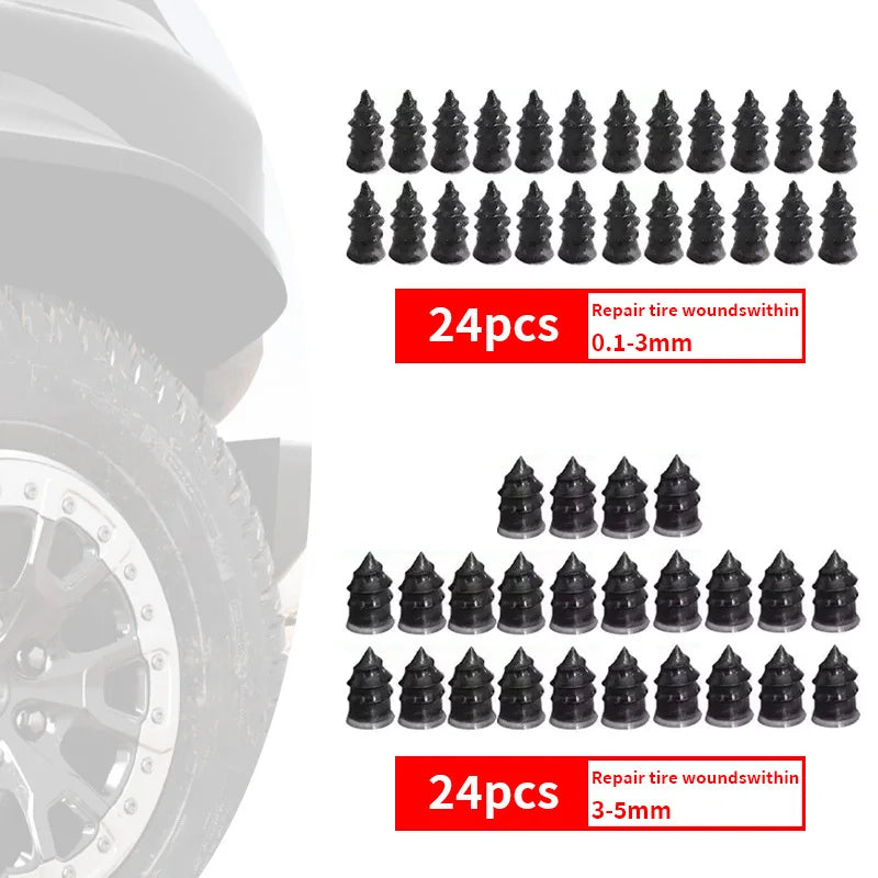 Rubber Tire Puncture Repair Nails for Quick Fix - 14