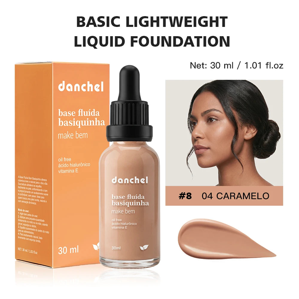 Matte Lightweight Liquid Foundation for Natural Pore-Minimizing Coverage - 27