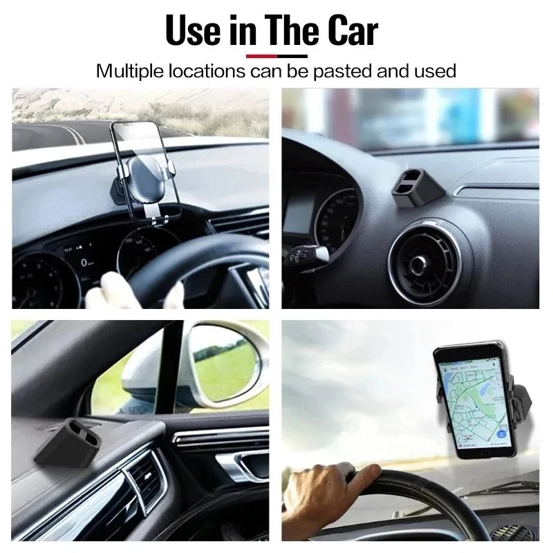 Universal Gravity Auto-Lock Air Vent Phone Holder - 6