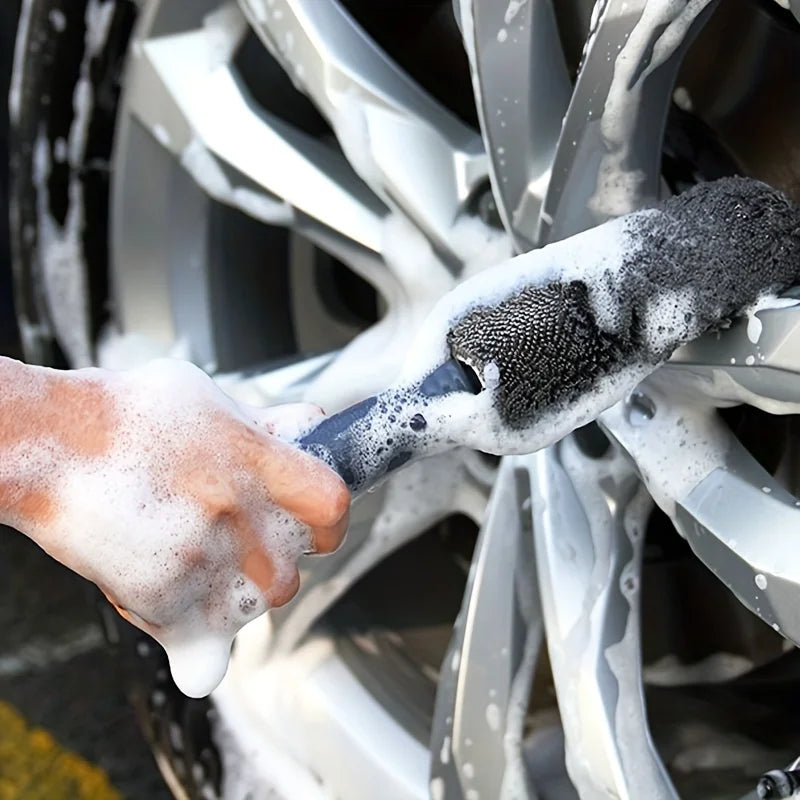 Microfiber Car Wheel and Rim Cleaning Brush