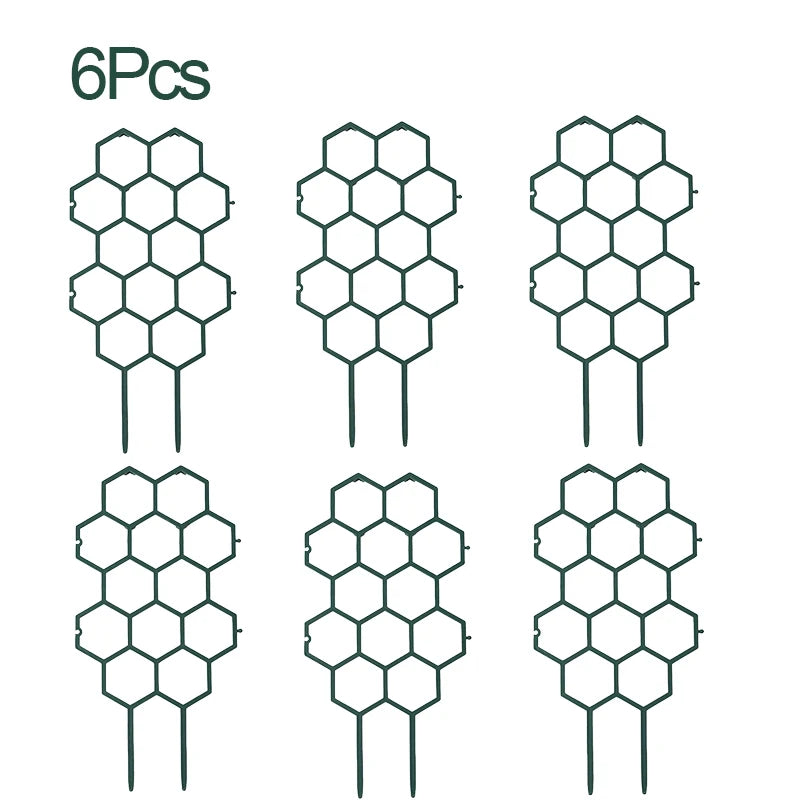 Honeycomb Trellis for Climbing Plants and Flowers