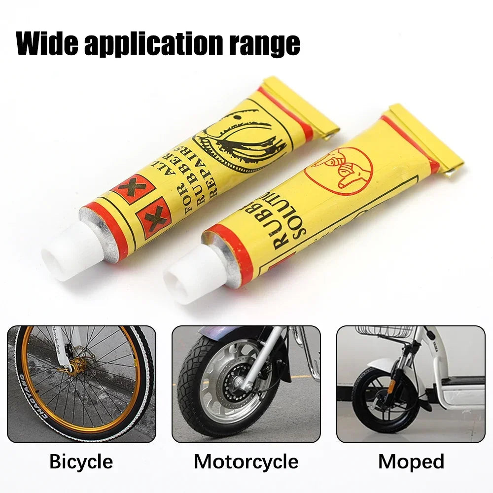 Universal Tire Repair Glue for Bicycle and Motorcycle Inner Tubes - 13