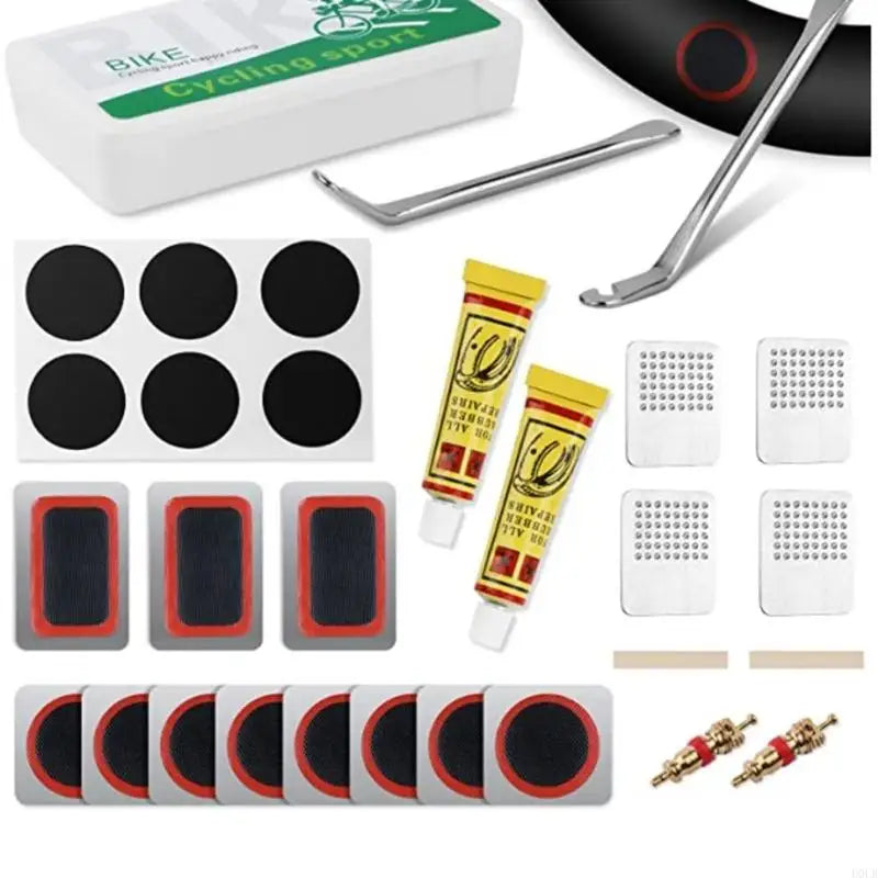 Portable Bicycle Tire Repair Kit for Quick Puncture Fixes - 19