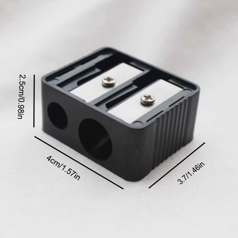 Portable Double Hole Manual Makeup Pencil Sharpener - 5