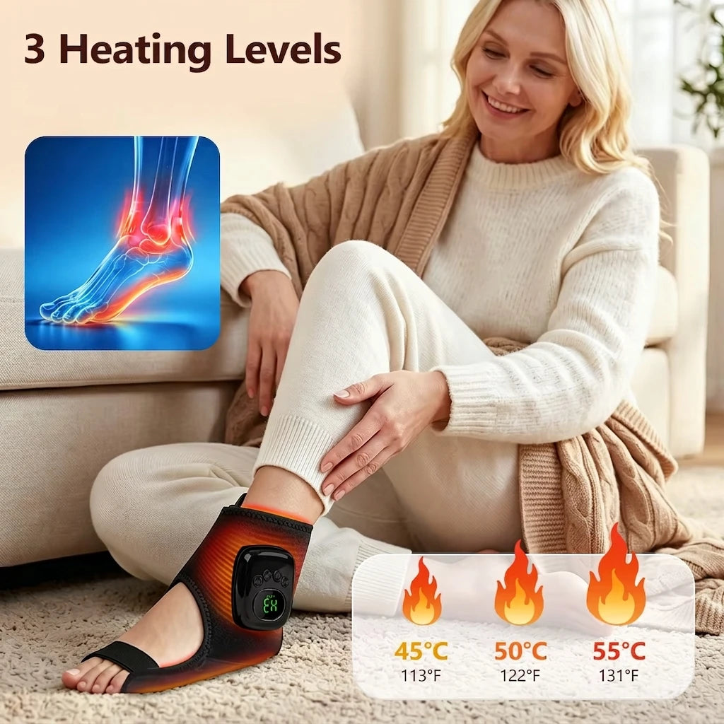Wireless Heated Air Compression Ankle Massager - 8