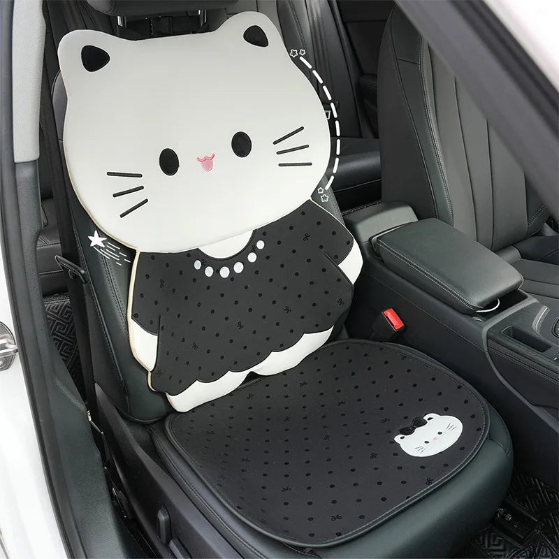 Cute Cat Style Universal Car Seat Cushion Cover - 2