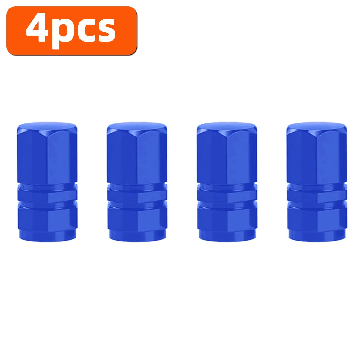 Universal Aluminum Alloy Tire Valve Stem Caps for Vehicles