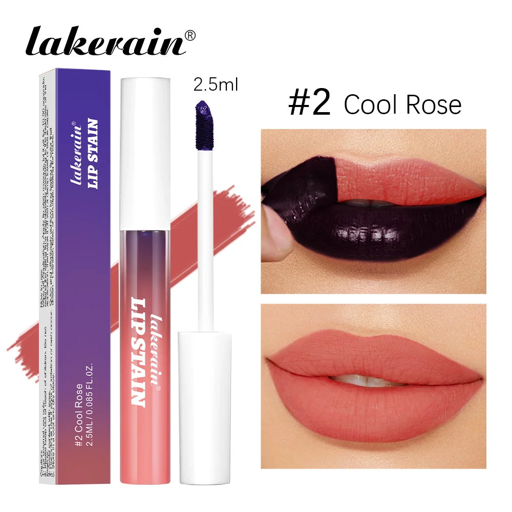 Waterproof Peel-Off Matte Lip Stain Tint - 21