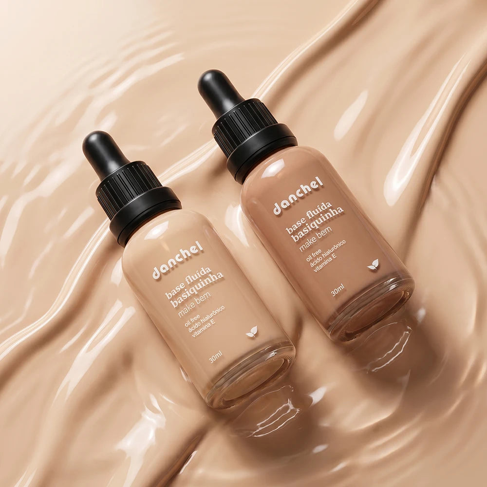 Matte Lightweight Liquid Foundation for Natural Pore-Minimizing Coverage