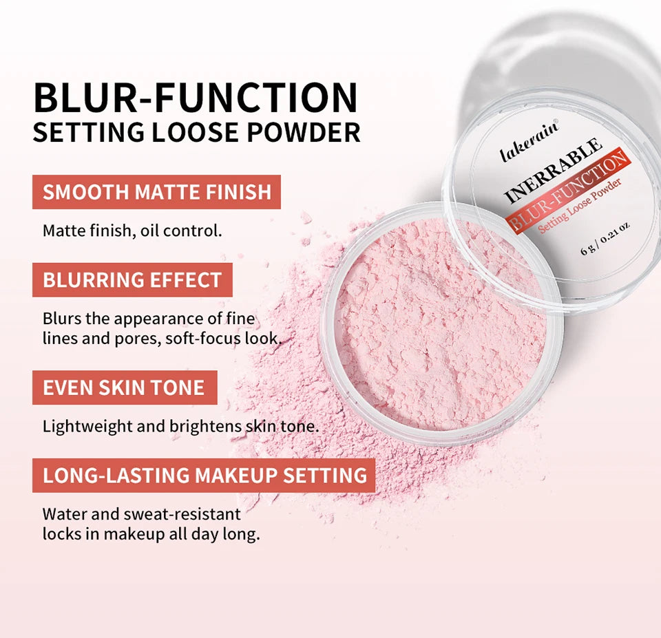 Oil-Control Matte Setting Loose Powder for Long-Lasting Makeup
