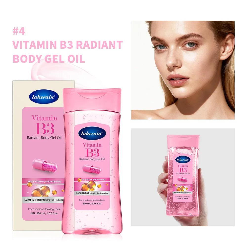 Radiant Hydrating Body Gel Oil for Glowing Skin - 24