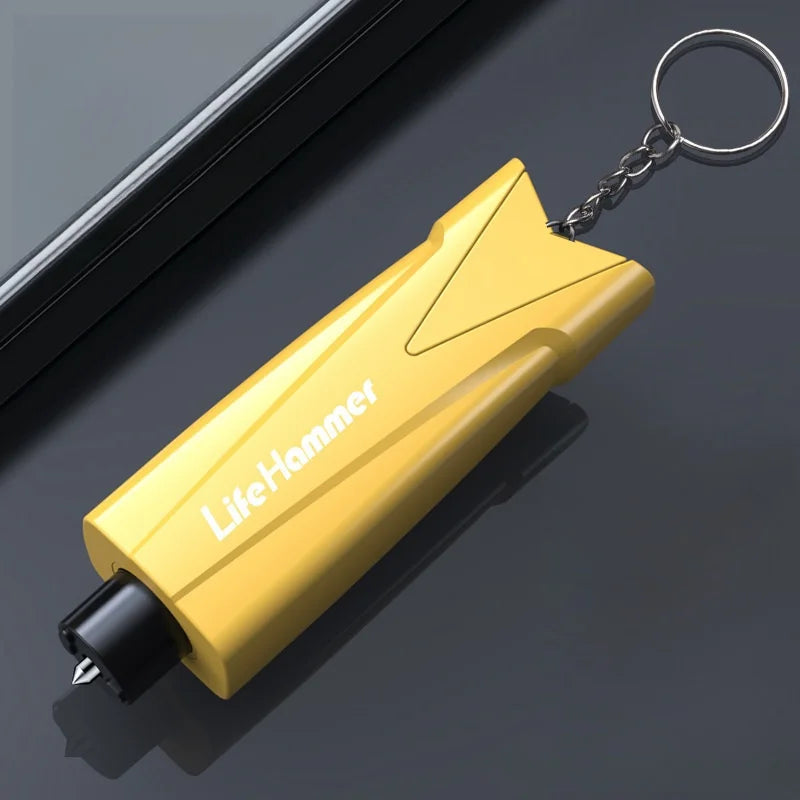 Emergency Car Window Breaker and Seat Belt Cutter Tool