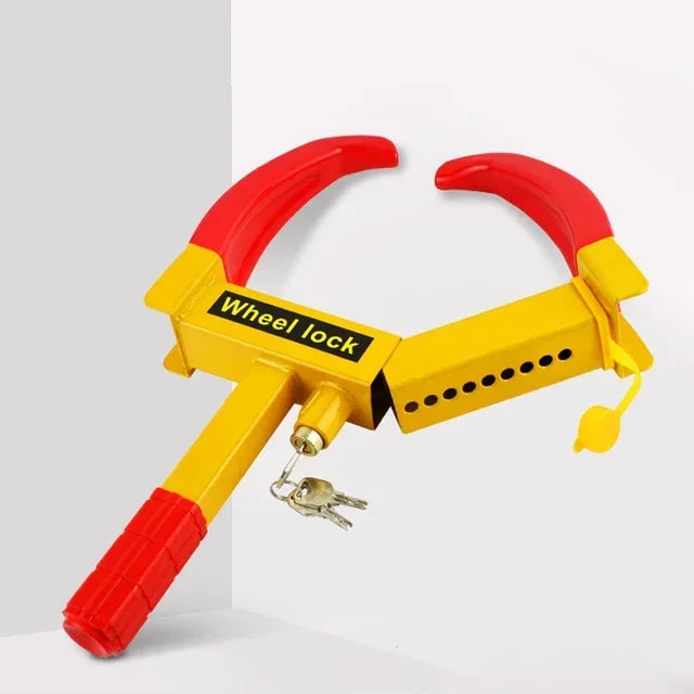Heavy Duty Anti-Theft Wheel Clamp Lock for Vehicles - 15