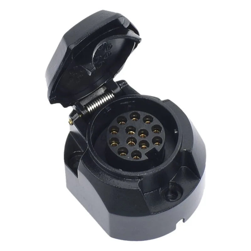 12V Trailer Socket Connector 7 Pin and 13 Pin Caravan Towing Plug