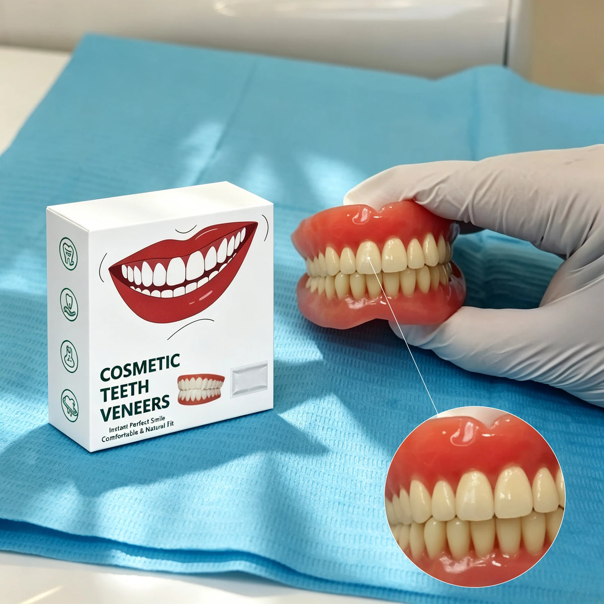 Custom Fit Cosmetic Smile Veneers for Instant Teeth Restoration