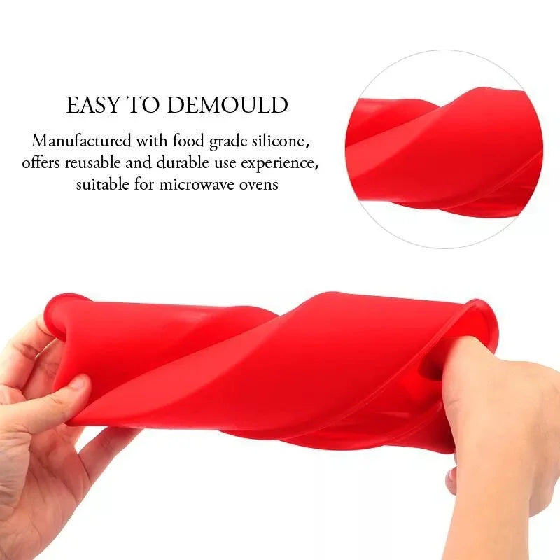 Flexible Silicone Cake Baking Mold for Round and Rectangular Cakes