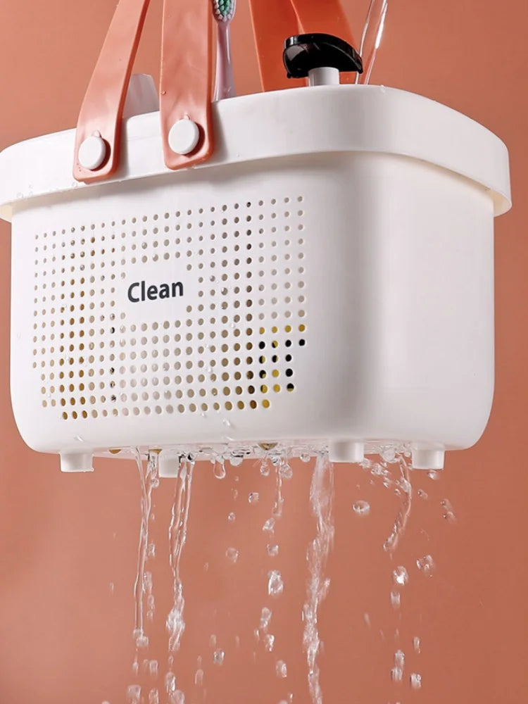 Portable Bathroom Shower Caddy Organizer Basket