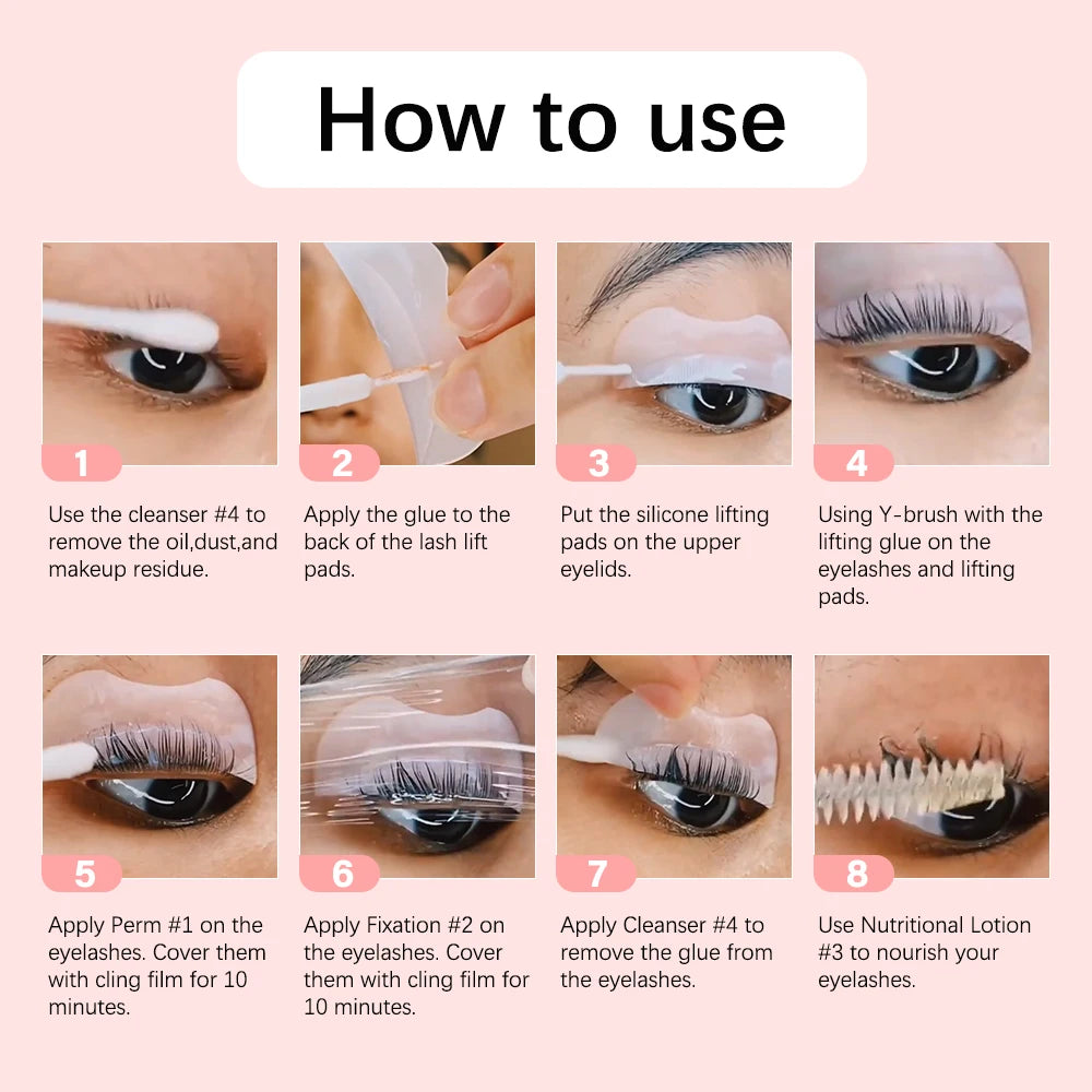 Professional Eyelash Lifting and Curling Perm Kit - 5