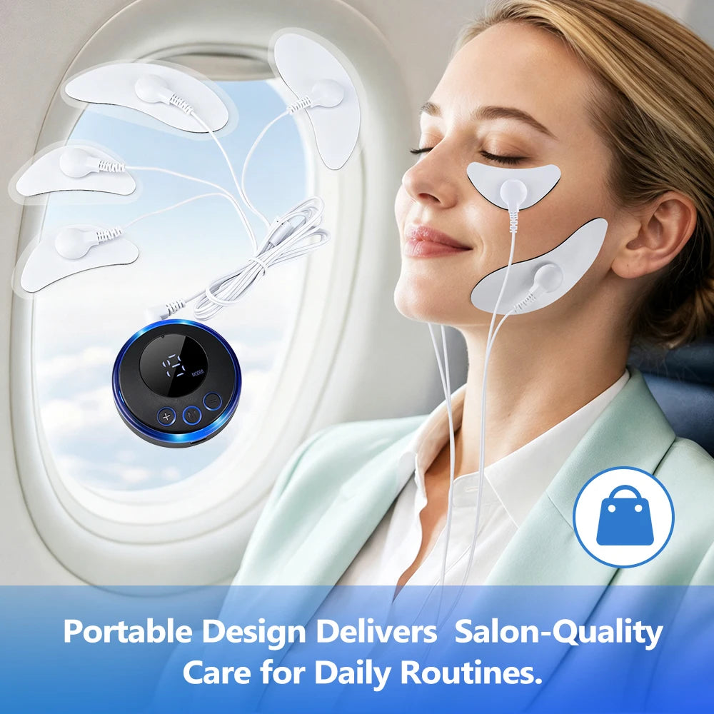 EMS Electric Facial Lifting and Eye Massage Stimulator