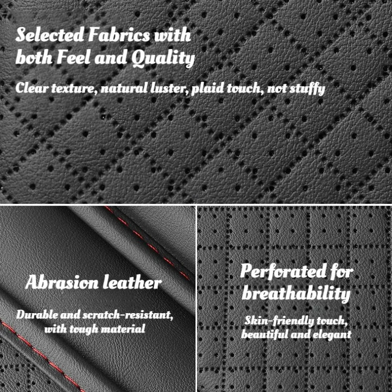 Car Center Console Armrest Cushion with Storage Pocket - 9