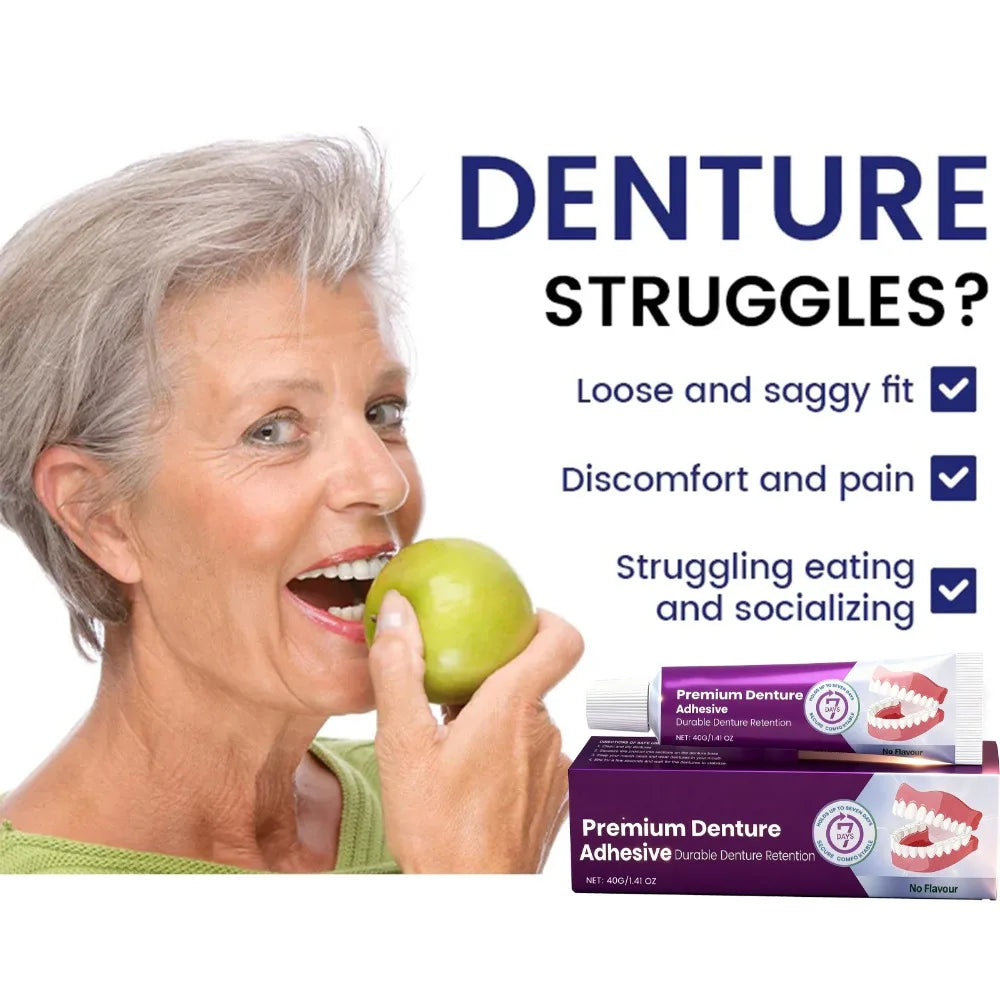Long-Lasting Denture Adhesive Cream for Secure Hold - 5