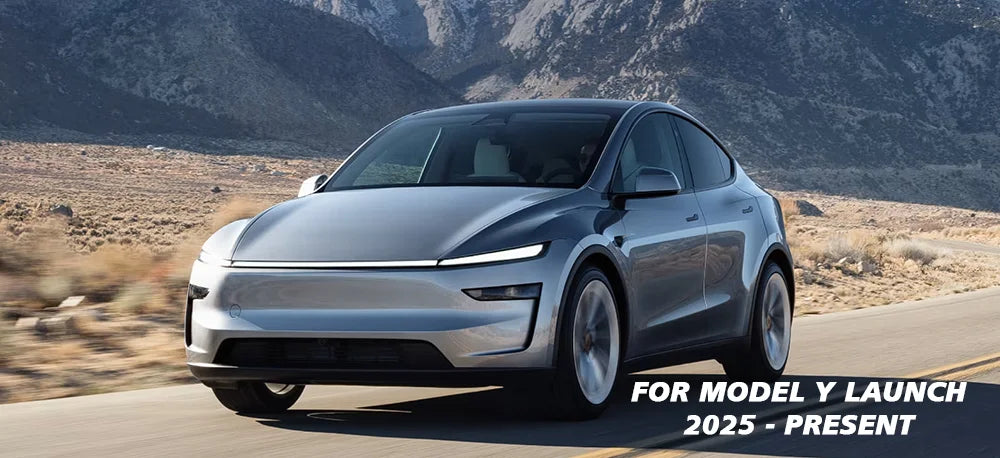 Door Lock Protective Covers for 2025 Model Y - 6