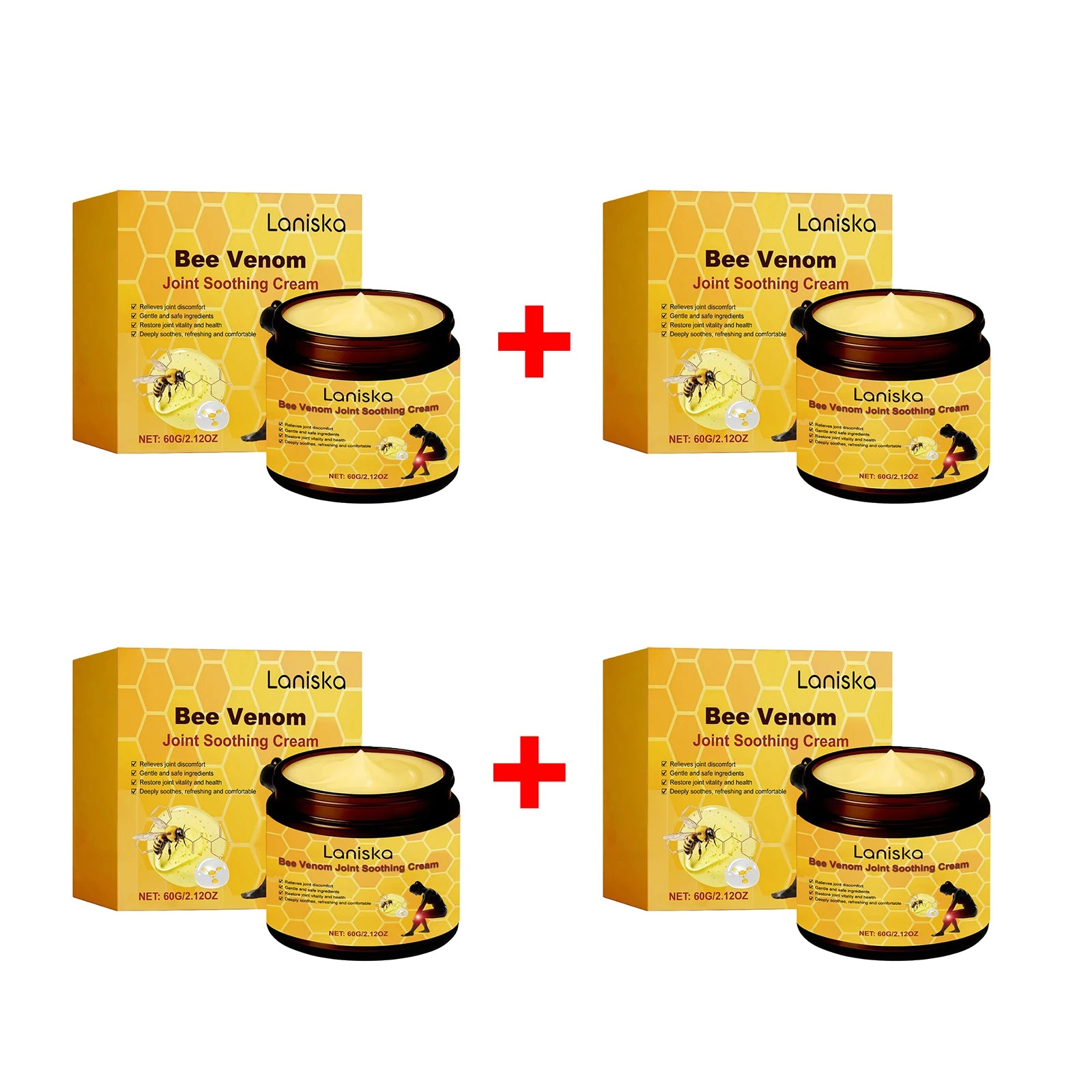 Bee Venom Joint Soothing Massage Cream for Muscles and Joints - 21