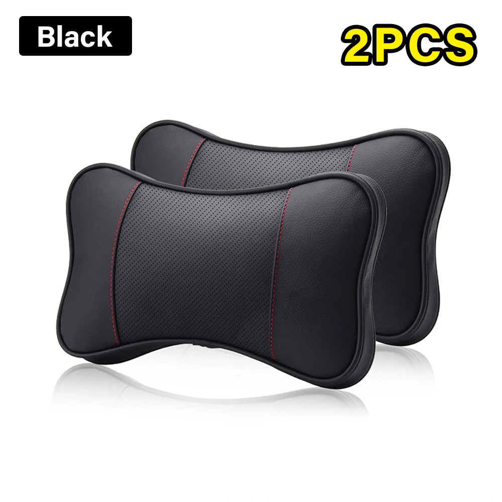 Breathable Car Seat Headrest Neck Support Pillow - 14