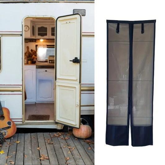 Motorhome and Caravan Entrance Door Mosquito Net Screen