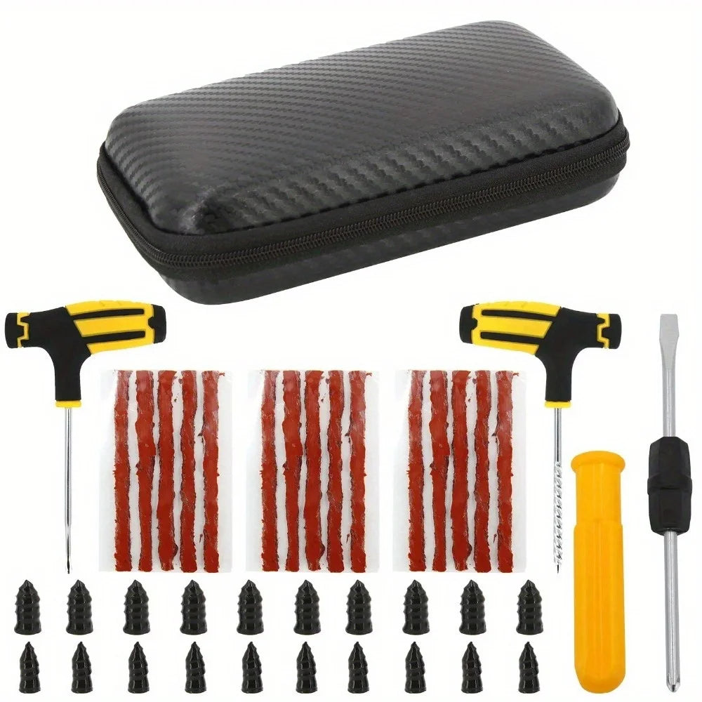 Emergency Universal Tire Repair Tool Kit - 19