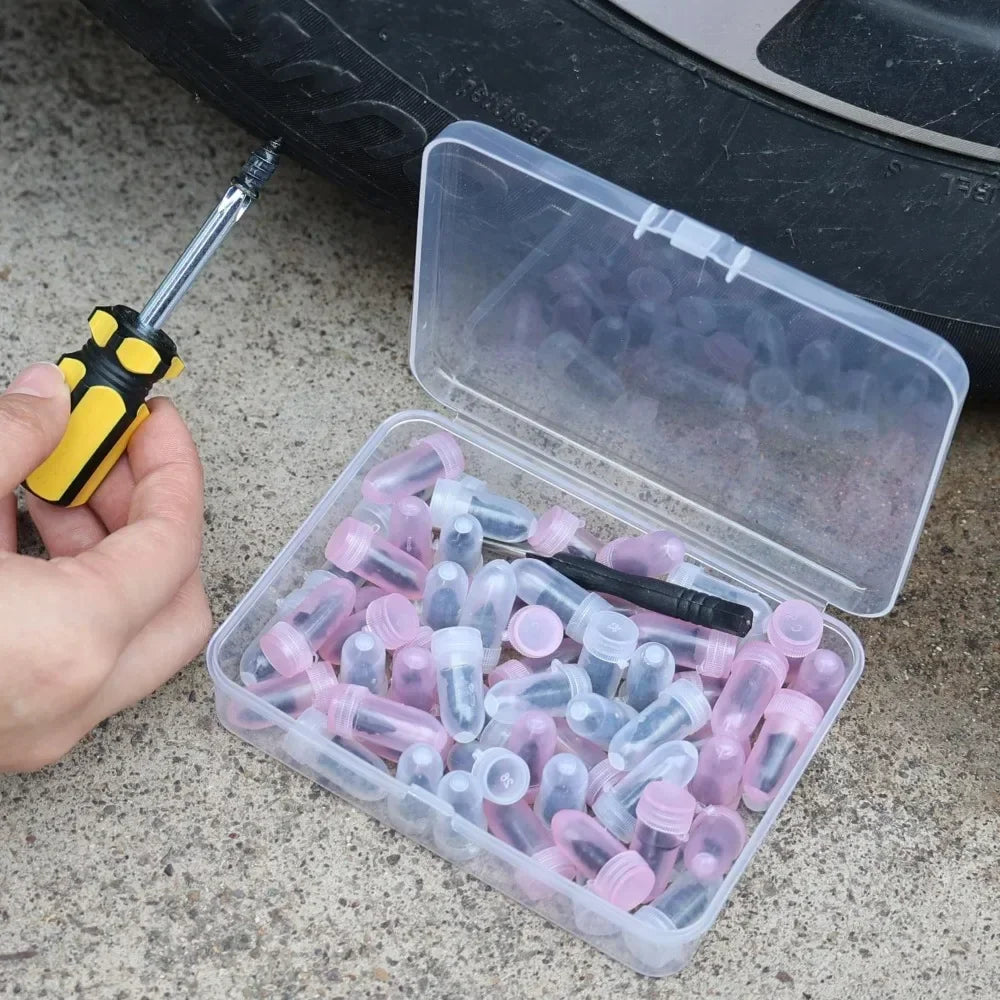 Self-Tapping Tire Puncture Repair Nail Kit