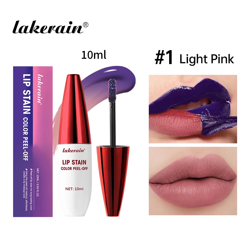 Waterproof Peel-Off Matte Lip Stain Tint