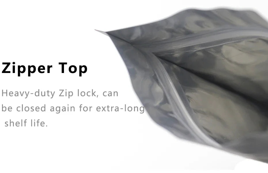 Frosted Self-Sealing Smell-Proof Storage Bags