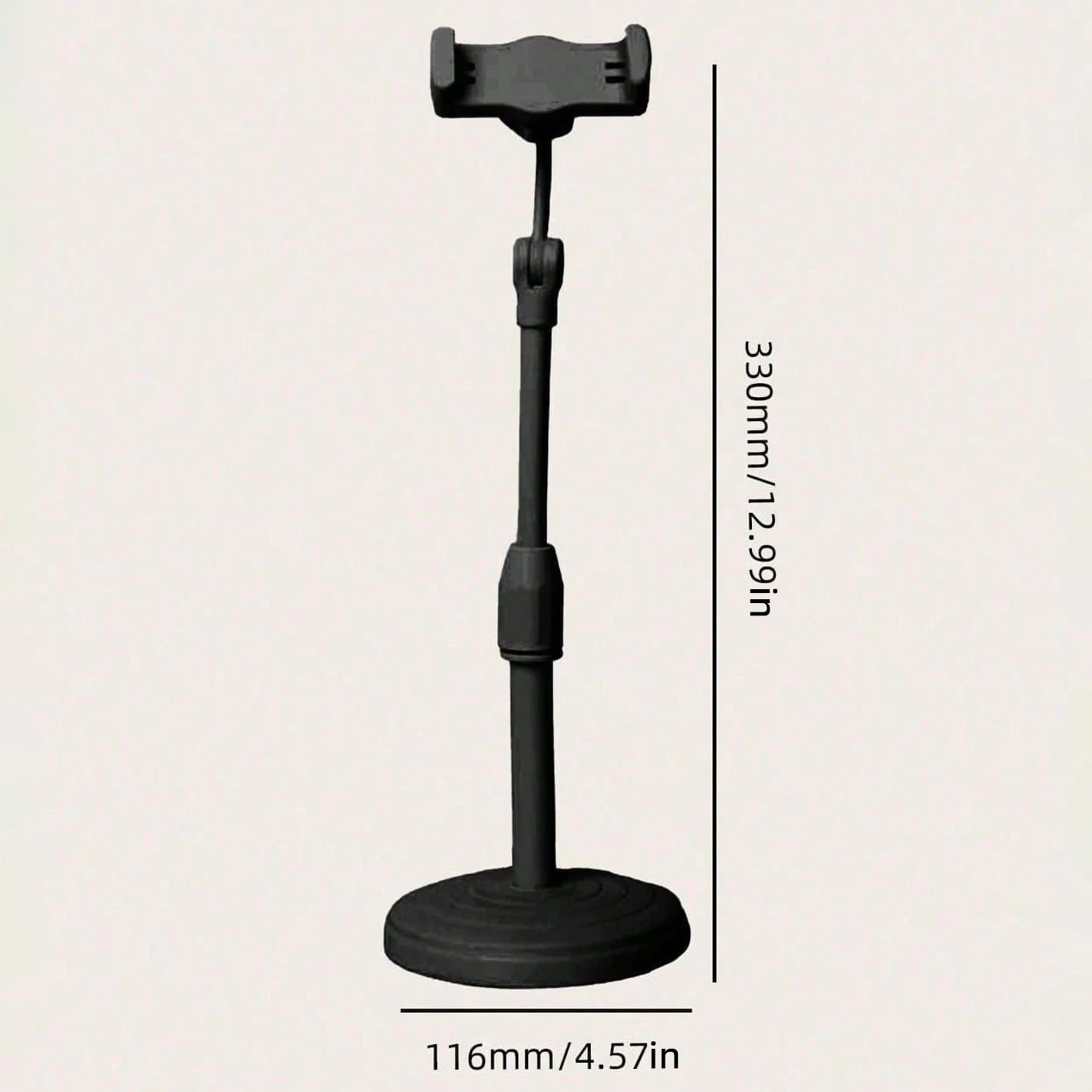 Adjustable Desktop Phone Stand for Live Streaming and Hands-Free Use - 6