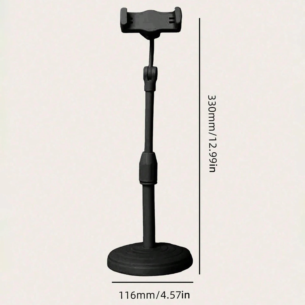 Adjustable Desktop Phone Stand for Live Streaming and Hands-Free Use