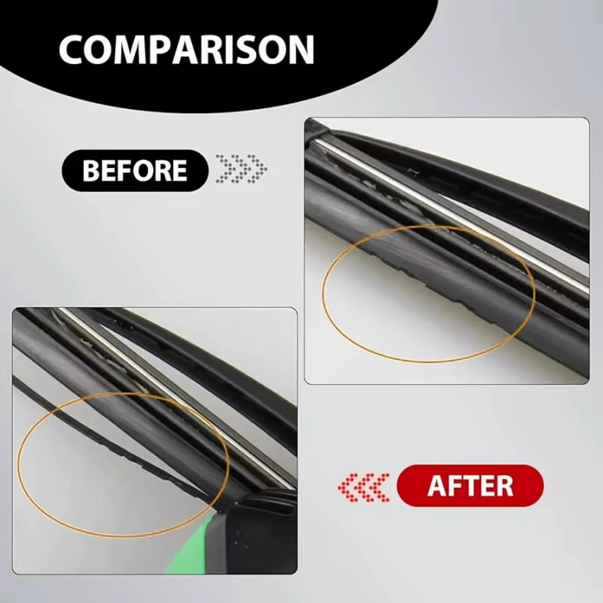 Windshield Wiper Blade Repair Tool Restorer Rubber Cutter Trimmer